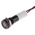 RS PRO Panel Mount Indicator, 24V dc, 8mm Mounting Hole Size, Lead Wires Termination, IP67