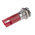 RS PRO Red Panel Mount Indicator, 220V ac, 14mm Mounting Hole Size, Solder Tab Termination, IP67