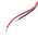 RS PRO Red Panel Mount Indicator, 24V dc, 14mm Mounting Hole Size, Lead Wires Termination, IP67