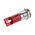 RS PRO Red Panel Mount Indicator, 6 → 36V dc, 14mm Mounting Hole Size, Solder Tab Termination, IP67