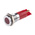 RS PRO Red Panel Mount Indicator, 6 → 36V dc, 14mm Mounting Hole Size, Solder Tab Termination, IP67