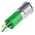 RS PRO Green Panel Mount Indicator, 6 → 36V dc, 14mm Mounting Hole Size, Solder Tab Termination, IP67