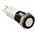 RS PRO White Panel Mount Indicator, 6 → 36V dc, 14mm Mounting Hole Size, Solder Tab Termination, IP67