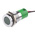 RS PRO Green Panel Mount Indicator, 6 → 36V dc, 14mm Mounting Hole Size, Lead Wires Termination, IP67