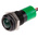 RS PRO Green Panel Mount Indicator, 24V dc, 14mm Mounting Hole Size, Lead Wires Termination, IP67