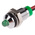 RS PRO Green Panel Mount Indicator, 2V dc, 6mm Mounting Hole Size, Lead Wires Termination, IP67