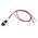 RS PRO Green, Red Panel Mount Indicator, 24V dc, 6mm Mounting Hole Size, Lead Wires Termination, IP67