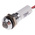 RS PRO White Panel Mount Indicator, 12V dc, 8mm Mounting Hole Size, Lead Wires Termination, IP67