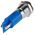 RS PRO Blue Panel Mount Indicator, 110V dc, 14mm Mounting Hole Size, IP67