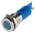 RS PRO Blue Panel Mount Indicator, 110V dc, 14mm Mounting Hole Size, IP67