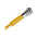 RS PRO Yellow Panel Mount Indicator, 24V dc, 8mm Mounting Hole Size, Faston, Solder Lug Termination, IP67
