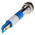RS PRO Blue Panel Mount Indicator, 220V ac, 8mm Mounting Hole Size, IP67