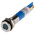 RS PRO Blue Panel Mount Indicator, 220V ac, 8mm Mounting Hole Size, IP67