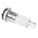 RS PRO White Panel Mount Indicator, 110V ac, 14mm Mounting Hole Size, Faston, Solder Lug Termination, IP67