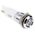 RS PRO White Panel Mount Indicator, 110V ac, 14mm Mounting Hole Size, Faston, Solder Lug Termination, IP67