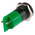 RS PRO Green Panel Mount Indicator, 22mm Mounting Hole Size, Faston, Solder Lug Termination, IP67