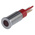 RS PRO Red Panel Mount Indicator, 24V dc, 8mm Mounting Hole Size, Faston, Solder Lug Termination, IP67