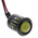 RS PRO Yellow Panel Mount Indicator, 24V dc, 14mm Mounting Hole Size, Lead Wires Termination
