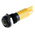 RS PRO Yellow Panel Mount Indicator, 24 → 36V dc, 14mm Mounting Hole Size