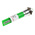 RS PRO Green Panel Mount Indicator, 12V ac, 8mm Mounting Hole Size, Solder Tab Termination