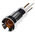 RS PRO Orange Panel Mount Indicator, 2V dc, 8mm Mounting Hole Size, Solder Tab Termination