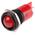 RS PRO Red Panel Mount Indicator, 12V dc, 22mm Mounting Hole Size, Solder Tab Termination