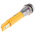 RS PRO Yellow Panel Mount Indicator, 8mm Mounting Hole Size, Solder Tab Termination, IP67