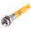 RS PRO Yellow Panel Mount Indicator, 8mm Mounting Hole Size, Solder Tab Termination, IP67