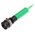 RS PRO Green Panel Mount Indicator, 110V ac, 8mm Mounting Hole Size, Solder Tab Termination, IP40