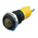 RS PRO Yellow Panel Mount Indicator, 2V dc, 14mm Mounting Hole Size, Solder Tab Termination