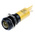 RS PRO Yellow Panel Mount Indicator, 48 → 65V dc, 14mm Mounting Hole Size