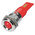 RS PRO Red Panel Mount Indicator, 110V ac, 22mm Mounting Hole Size, Solder Tab Termination