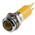 RS PRO Yellow Panel Mount Indicator, 48 → 65V dc, 14mm Mounting Hole Size