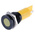 RS PRO Yellow Panel Mount Indicator, 16mm Mounting Hole Size, Solder Tab Termination