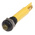 RS PRO Yellow Panel Mount Indicator, 110V ac, 8mm Mounting Hole Size, Solder Tab Termination