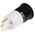 RS PRO White Panel Mount Indicator, 130V ac, 22mm Mounting Hole Size, IP67