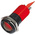 RS PRO Red Panel Mount Indicator, 22mm Mounting Hole Size, Solder Tab Termination
