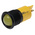 RS PRO Yellow Panel Mount Indicator, 22mm Mounting Hole Size, Solder Tab Termination