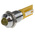 RS PRO Yellow Panel Mount Indicator, 2V dc, 8mm Mounting Hole Size, Solder Tab Termination
