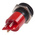 RS PRO Red Panel Mount Indicator, 22mm Mounting Hole Size, Solder Tab Termination