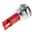 RS PRO Red Panel Mount Indicator, 115 V dc, 230V ac, 19mm Mounting Hole Size