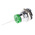 RS PRO Green Panel Mount Indicator, 2V dc, 12mm Mounting Hole Size