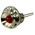 RS PRO Red Panel Mount Indicator, 2V dc, 6.5mm Mounting Hole Size