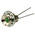 RS PRO Green Panel Mount Indicator, 2V dc, 6.5mm Mounting Hole Size