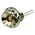 RS PRO Yellow Panel Mount Indicator, 2V dc, 6.5mm Mounting Hole Size