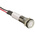 RS PRO White Panel Mount Indicator, 2V dc, 6mm Mounting Hole Size, Lead Wires Termination, IP67