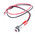 RS PRO Red Panel Mount Indicator, 12V dc, 6mm Mounting Hole Size, Lead Wires Termination, IP67