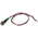 RS PRO Green Panel Mount Indicator, 24V dc, 6mm Mounting Hole Size, Lead Wires Termination, IP67