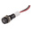 RS PRO White Panel Mount Indicator, 24V dc, 6mm Mounting Hole Size, Lead Wires Termination, IP67