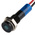 RS PRO Blue Panel Mount Indicator, 24V dc, 6mm Mounting Hole Size, Lead Wires Termination, IP67